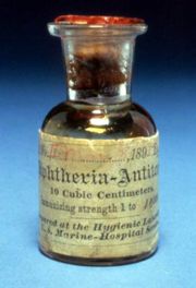 Diphtherie-Antitoxin, historisch