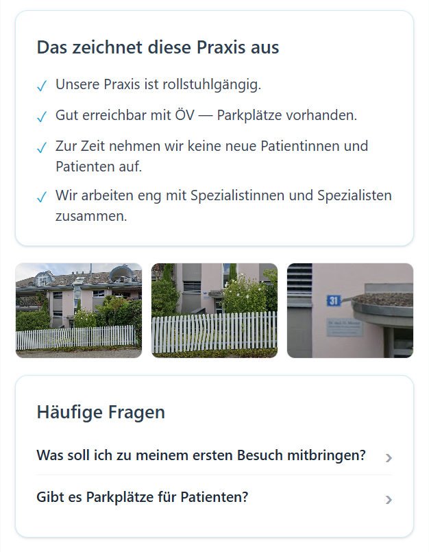 Beispiel: Content PLUS auf der Detailseite — fünf Punkte und häufige Fragen