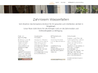 www.zahnteamwasserfallen.ch