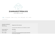 www.zahnarztpraxis-luetzelflueh.ch