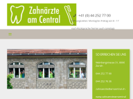 www.zahnaerzteamcentral.ch
