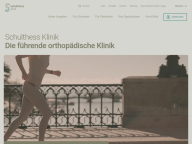 Website-Vorschau: https://www.schulthess-klinik.ch