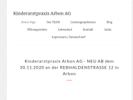 www.kinderarztpraxis-arbon.ch