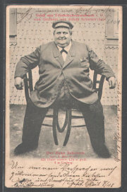 Werbung mit Fettleibigem (1904)
