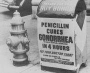 Werbung für Penicillin aus dem Jahre 1944.