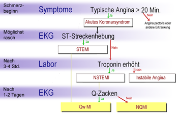 Terminologie des Akuten KoronarsyndromsErläuterungen im Text